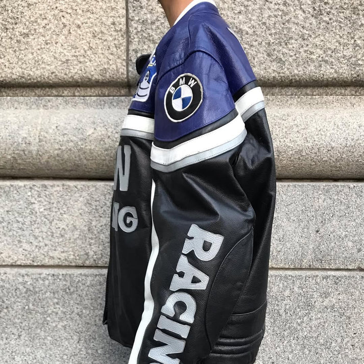 BMW Racing Leather Jacket – Vintage Edition