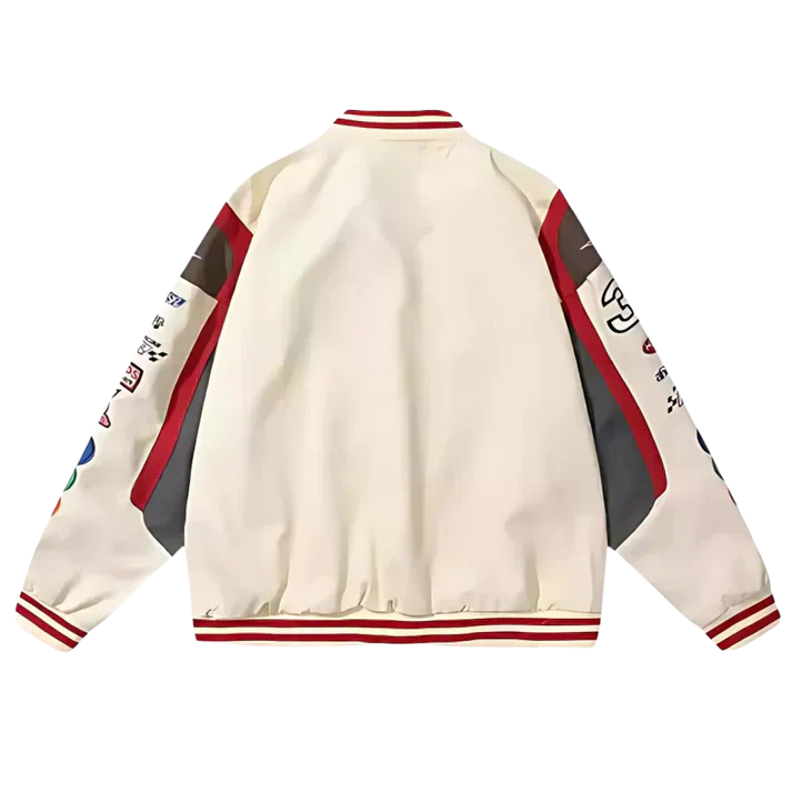 Giacca Racing M&M Bianco