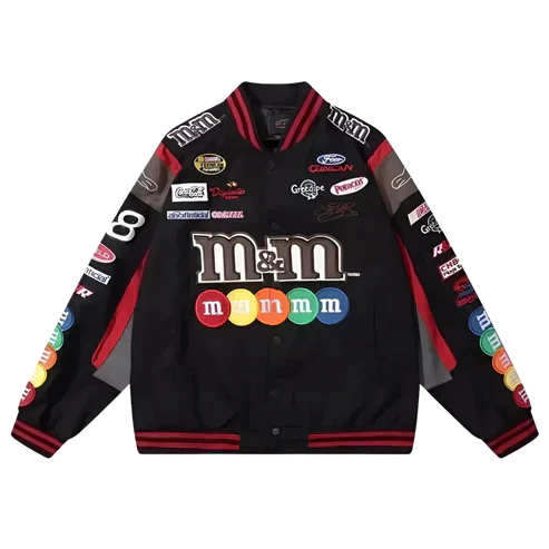 Giacca Racing M&M Marrone