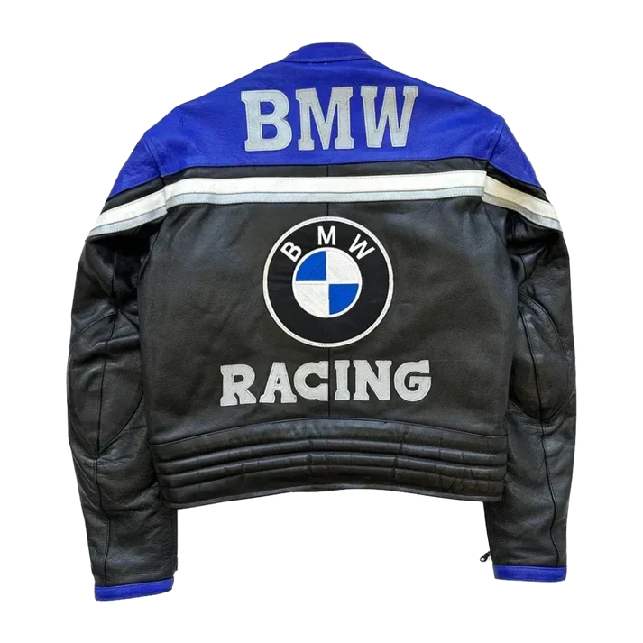 Giacca in Pelle Racing BMW – Vintage Edition
