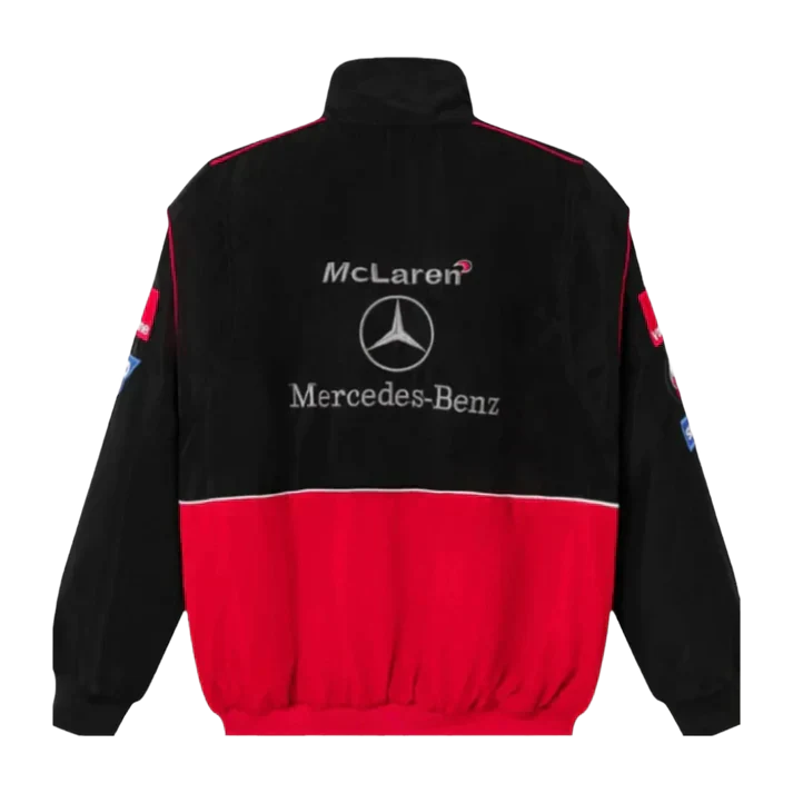 Giacca Racing Mercedes-Benz Rossa – Stile F1